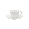 J.L Coquet Bolero White tea cup and saucer