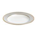 Wedgwood Renaissance Grey deep plate, with rim