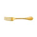 Christofle Marly dinner fork, silverplated, gilded