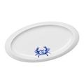 Hering Berlin Ocean oval tray, small, motif crab