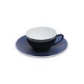 Jaune de Chrome Bolero Blue tea cup and saucer