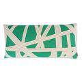Missoni Home Nastri cushion, green, 30 x 60 cm