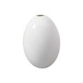Nymphenburg Eivase, H 12 cm, weiß glasiert