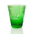 Theresienthal Schliersee tumbler, green, pattern wild boar & wood grouse