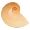 Nymphenburg Moon snail bowl, shell pink glazed interior, large