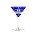 Saint-Louis Tommy cocktail glass, dark blue