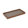 GioBagnara Phorma Rectangular tray, rectangular, small, mud