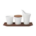 Hering Berlin Pulse set fo 3 breakfast-/antipasti dishes on tray