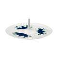 Hering Berlin Alif Blue-Green spinner plate for cake and pastries