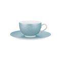 Raynaud Minéral Irisé Hellblau Teetasse mit Unterteller