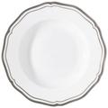 Raynaud Polka Platinum deep round platter