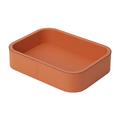 Giobagnara Stapelbares Tablett Polo, rechteckig groß, H 5,5 cm, mango