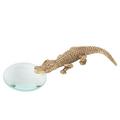 L'Objet Crocodile Gold magnifying glass