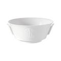 KPM Arkadia salad bowl, white, medallion Diana hunting
