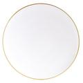 Bernardaud Palmyre dinner plate, coup-shaped