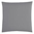 Christian Fischbacher Satin pillow case, slate (225), 40 x 40 cm