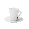 Hering Berlin Ocean coffee/tea cup and saucer, motif sea shell