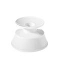 KPM Urania candlestick, white
