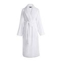 Le Jacquard Francais Caresse bathrobe, white, size M