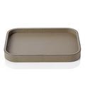 Giobagnara Rechteckiges Tablett Polo, 27,5 x 20,5 cm, schlamm