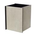 GioBagnara Malaparte waste paper basket, ivory