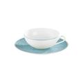 Raynaud Italian Renaissance Sky Blue tea cup and saucer