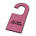 Giobagnara Do Not Disturb door sign, raspberry