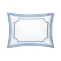 Yves Delorme Haussman pillow case, pastel blue, 40 x 80 cm