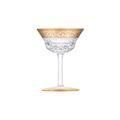 Saint-Louis Thistle Gold champagne coupe