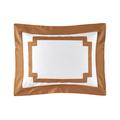 Yves Delorme Haussman pillow case, camel, 31 x 42 cm