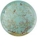Raynaud Paradis large round tray, turquoise