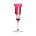 Saint-Louis Tommy Champagne flute, red