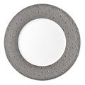 Bernardaud Ecume Platinum dinner plate, large