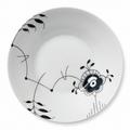 Royal Copenhagen Black Fluted Mega deep plate, large