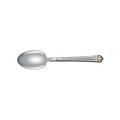 Christofle Aria dessert spoon, silverplated with gold ring