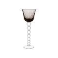 Saint-Louis Bubbles hock glass, flannel