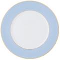 Augarten Wien Colors of Augarten presentation plate, light blue with gold rim