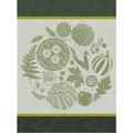 Le Jacquard Francais Thanksgiving tea towel, green
