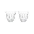 Saint-Louis Tommy flared tumblers, set of 2, clear