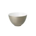 J.L Coquet Hémisphère Grey Metallic bowl maxi