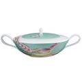 Raynaud Paradis soup tureen, turquoise