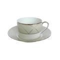 Haviland Clair de Lune Arches tea cup and saucer
