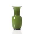 Venini Opalino vase, h 30 cm, apple green