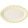 Gien Filets Jaune Citron Platte oval