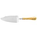 Christofle Marly cake server, silverplated, gilded