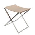 Riviere Milano luggage rack / folding stool, taupe