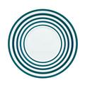 J.L Coquet Hémisphère Persian Blue Stripe dinner plate