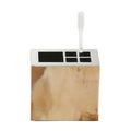 Arcahorn Iris toothbrush holder, ivory