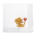 Eri Textiles Drachenservietten gelb, 6er-Set