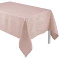 Le Jacquard Francais Tivoli table cloth, powder pink, 240 x 240 cm